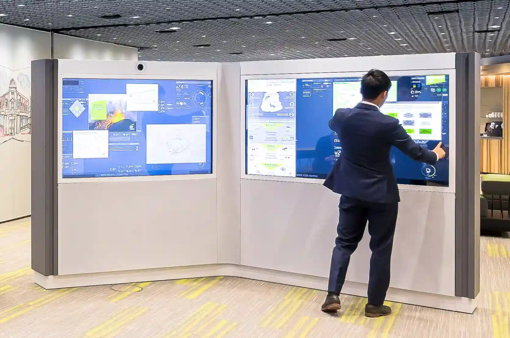 EY Innovation lab design by Studio Banana
