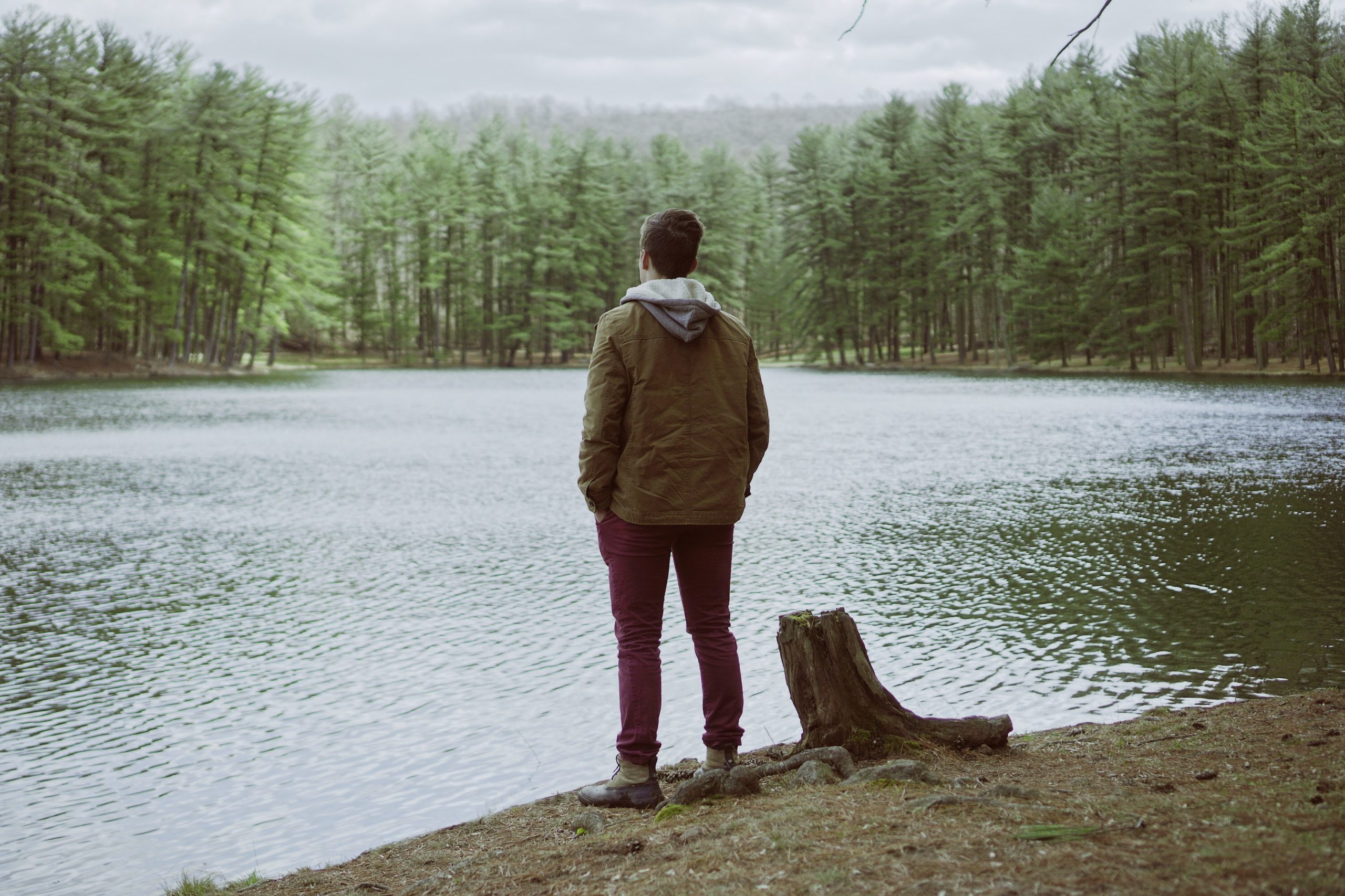 The Futurecast Epidsode 1: Learning Habitats. Boy looking at the river