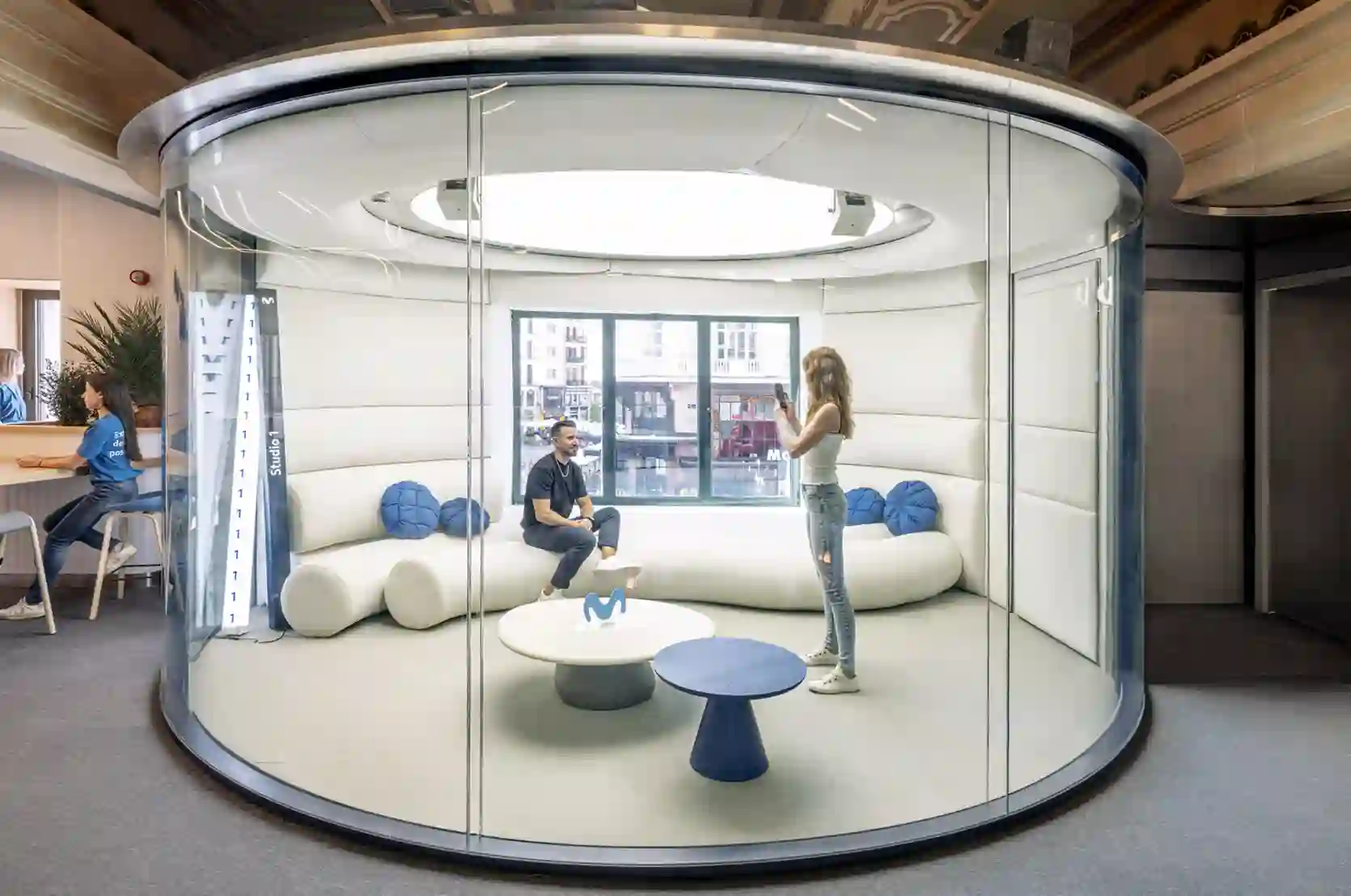 Espacio Movistar Flagship in Madrid by Studio Banana