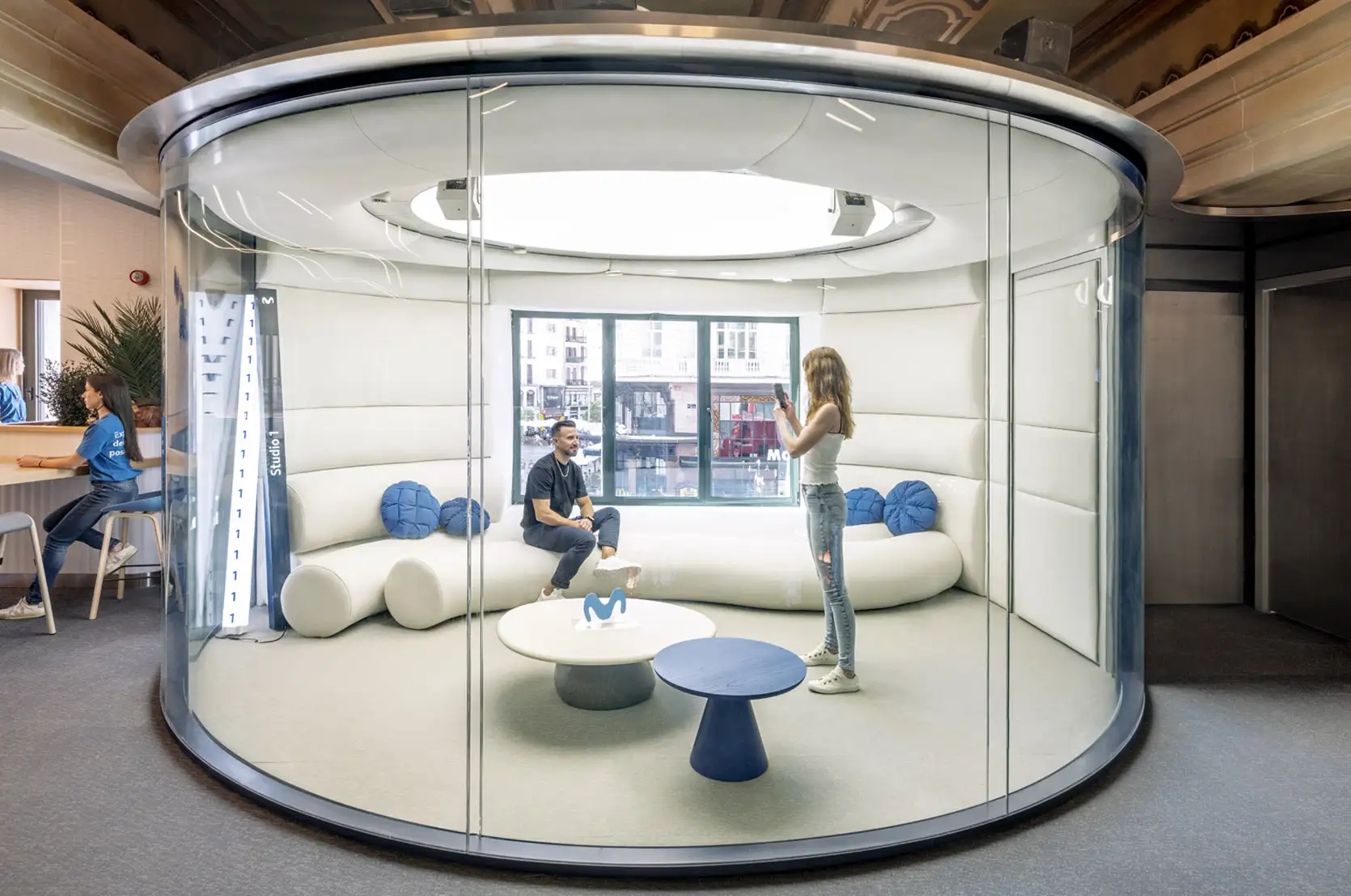 Espacio Movistar Flagship in Madrid by Studio Banana